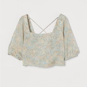 Open Back Blouse
